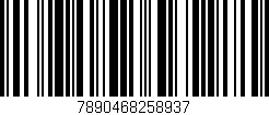 Código de barras (EAN, GTIN, SKU, ISBN): '7890468258937'