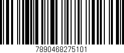Código de barras (EAN, GTIN, SKU, ISBN): '7890468275101'