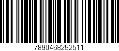 Código de barras (EAN, GTIN, SKU, ISBN): '7890468292511'