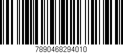 Código de barras (EAN, GTIN, SKU, ISBN): '7890468294010'