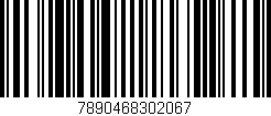 Código de barras (EAN, GTIN, SKU, ISBN): '7890468302067'
