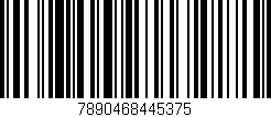 Código de barras (EAN, GTIN, SKU, ISBN): '7890468445375'