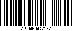 Código de barras (EAN, GTIN, SKU, ISBN): '7890468447157'