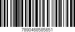 Código de barras (EAN, GTIN, SKU, ISBN): '7890468585651'