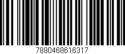 Código de barras (EAN, GTIN, SKU, ISBN): '7890468616317'