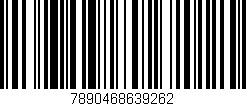 Código de barras (EAN, GTIN, SKU, ISBN): '7890468639262'