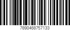 Código de barras (EAN, GTIN, SKU, ISBN): '7890468757133'