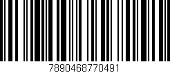 Código de barras (EAN, GTIN, SKU, ISBN): '7890468770491'