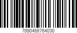 Código de barras (EAN, GTIN, SKU, ISBN): '7890468784030'