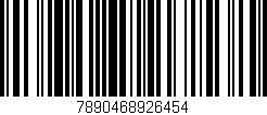 Código de barras (EAN, GTIN, SKU, ISBN): '7890468926454'