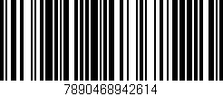 Código de barras (EAN, GTIN, SKU, ISBN): '7890468942614'