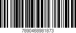Código de barras (EAN, GTIN, SKU, ISBN): '7890468981873'