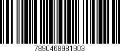 Código de barras (EAN, GTIN, SKU, ISBN): '7890468981903'