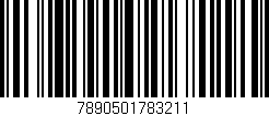 Código de barras (EAN, GTIN, SKU, ISBN): '7890501783211'