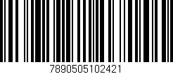 Código de barras (EAN, GTIN, SKU, ISBN): '7890505102421'