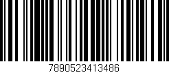 Código de barras (EAN, GTIN, SKU, ISBN): '7890523413486'