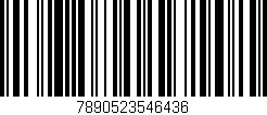 Código de barras (EAN, GTIN, SKU, ISBN): '7890523546436'