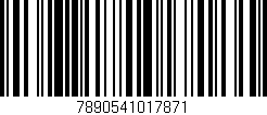 Código de barras (EAN, GTIN, SKU, ISBN): '7890541017871'