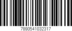 Código de barras (EAN, GTIN, SKU, ISBN): '7890541032317'