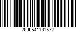 Código de barras (EAN, GTIN, SKU, ISBN): '7890541181572'