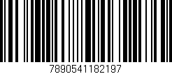 Código de barras (EAN, GTIN, SKU, ISBN): '7890541182197'