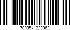 Código de barras (EAN, GTIN, SKU, ISBN): '7890541228062'