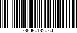 Código de barras (EAN, GTIN, SKU, ISBN): '7890541324740'