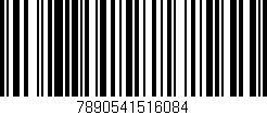 Código de barras (EAN, GTIN, SKU, ISBN): '7890541516084'