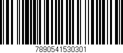 Código de barras (EAN, GTIN, SKU, ISBN): '7890541530301'