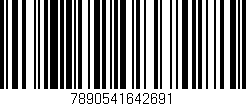Código de barras (EAN, GTIN, SKU, ISBN): '7890541642691'