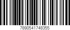 Código de barras (EAN, GTIN, SKU, ISBN): '7890541748355'