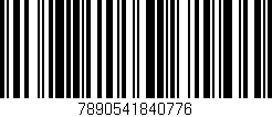 Código de barras (EAN, GTIN, SKU, ISBN): '7890541840776'
