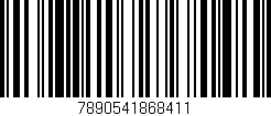 Código de barras (EAN, GTIN, SKU, ISBN): '7890541868411'