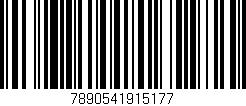 Código de barras (EAN, GTIN, SKU, ISBN): '7890541915177'