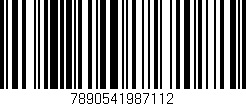 Código de barras (EAN, GTIN, SKU, ISBN): '7890541987112'