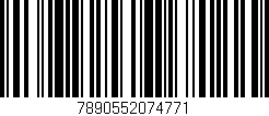Código de barras (EAN, GTIN, SKU, ISBN): '7890552074771'