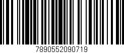 Código de barras (EAN, GTIN, SKU, ISBN): '7890552090719'