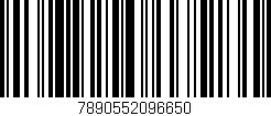 Código de barras (EAN, GTIN, SKU, ISBN): '7890552096650'