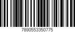 Código de barras (EAN, GTIN, SKU, ISBN): '7890553350775'