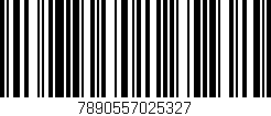 Código de barras (EAN, GTIN, SKU, ISBN): '7890557025327'