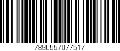 Código de barras (EAN, GTIN, SKU, ISBN): '7890557077517'