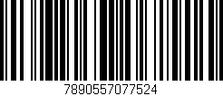 Código de barras (EAN, GTIN, SKU, ISBN): '7890557077524'