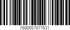 Código de barras (EAN, GTIN, SKU, ISBN): '7890557077531'