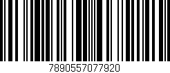 Código de barras (EAN, GTIN, SKU, ISBN): '7890557077920'