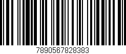 Código de barras (EAN, GTIN, SKU, ISBN): '7890567828383'