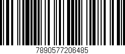 Código de barras (EAN, GTIN, SKU, ISBN): '7890577206485'