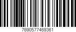 Código de barras (EAN, GTIN, SKU, ISBN): '7890577469361'