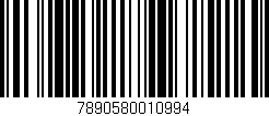 Código de barras (EAN, GTIN, SKU, ISBN): '7890580010994'