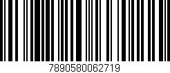 Código de barras (EAN, GTIN, SKU, ISBN): '7890580062719'