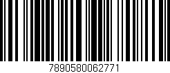 Código de barras (EAN, GTIN, SKU, ISBN): '7890580062771'